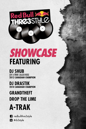 Red Bull Thre3style Showcase poster