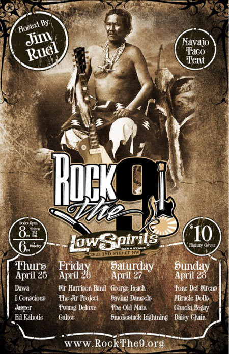 Rock the 9 poster