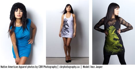 Inez Jasper in Native American Apparel, photos by CBR Photography
