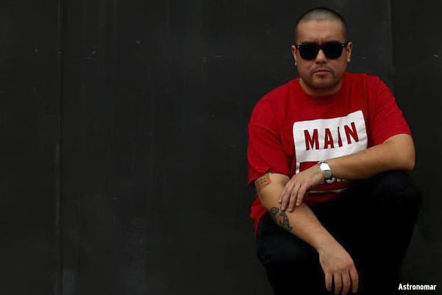 Astronomar performing live at a concert